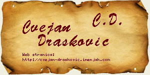 Cvejan Drašković vizit kartica